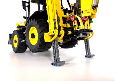 MOC Builder - JCB 4CX Backhoe #10
