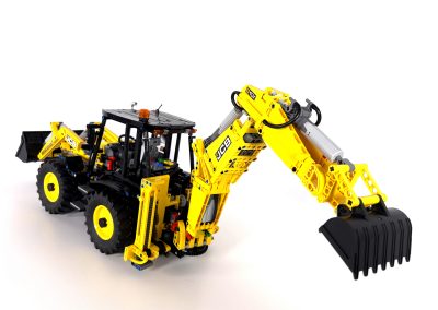 MOC Builder - JCB 4CX Backhoe #12