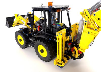 MOC Builder - JCB 4CX Backhoe #17