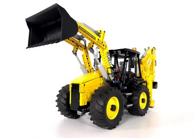 MOC Builder - JCB 4CX Backhoe #9